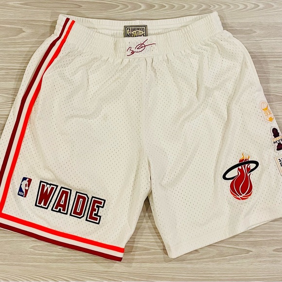 Mitchell & Ness Other - Mitchell & Ness Wade Miami Heat Swingman 2006 Legacy Shorts White Men’s Size XL